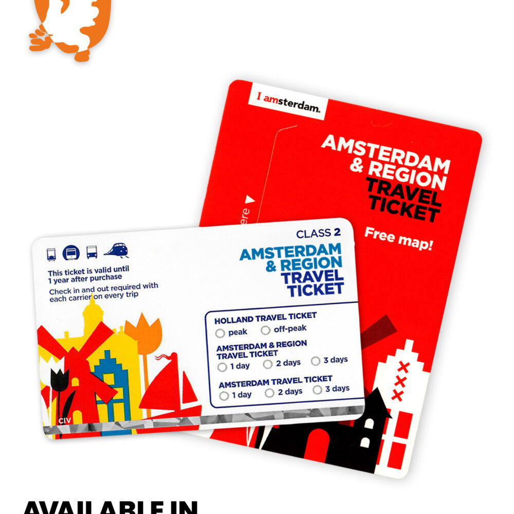 NEW Amsterdam Region Travel Ticket 1000x1000 